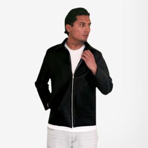 Chaqueta AURA MUSEUM | Eco cuero negro