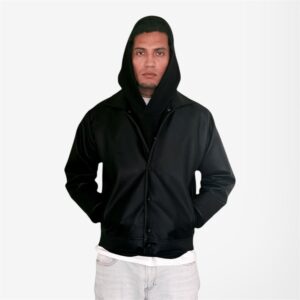 Chaqueta HEREDAD MUSEUM | Eco cuero negro